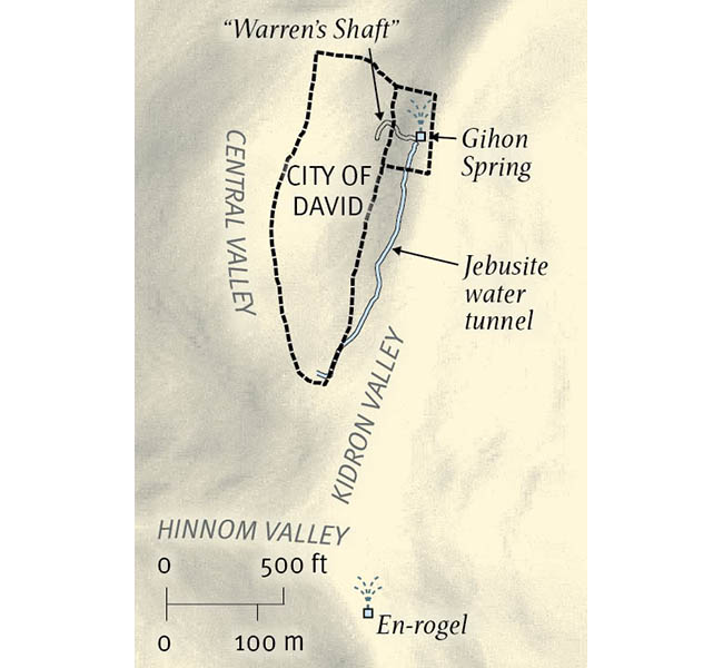 1 Chronicles Images - David Captures the Stronghold of Zion