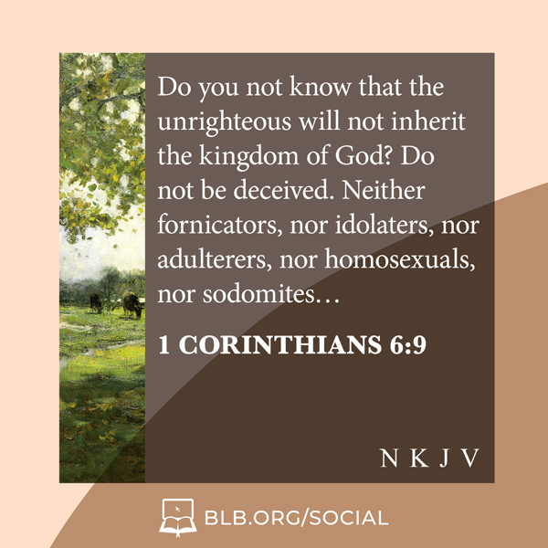 1 Corinthians Images - 1 Corinthians 6:9 NKJV