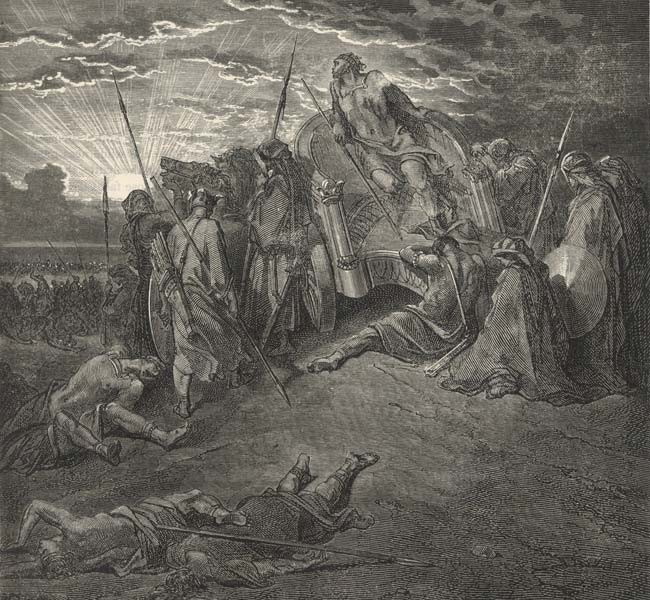 1 Kings Images - Death of Ahab
