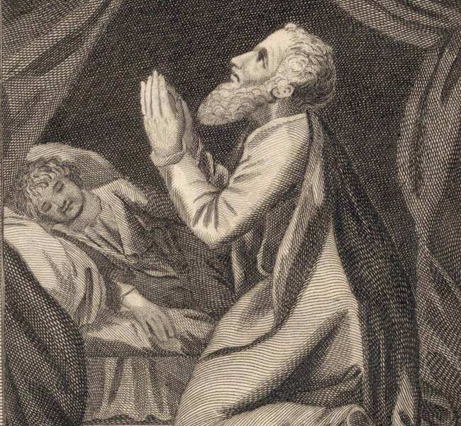 1 Kings Images - Elijah Raising the Widow's Son