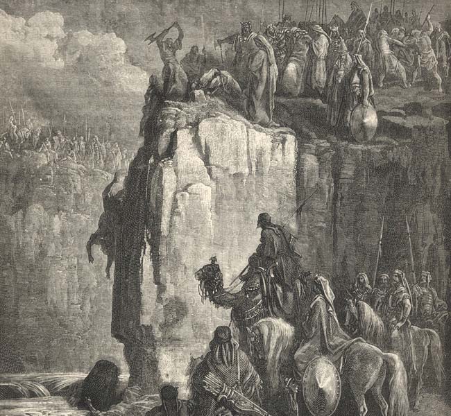 1 Kings Images - Slaughter of the Prophets of Baal