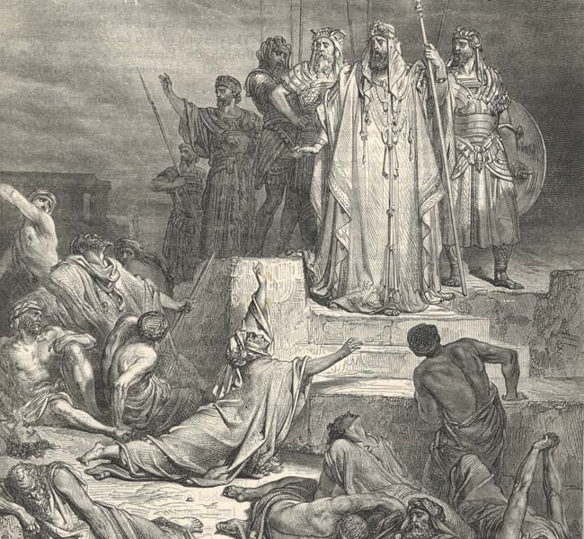 1 Kings Images - The Famine in Samaria