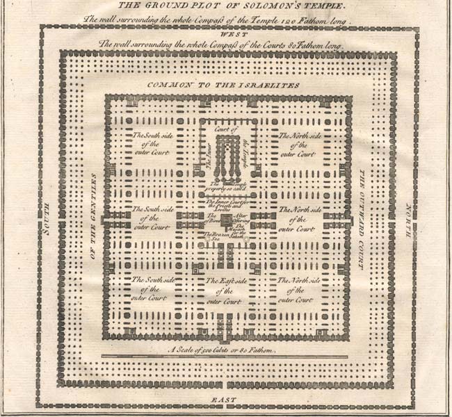 1 Kings Images - Plot of Solomon's Temple