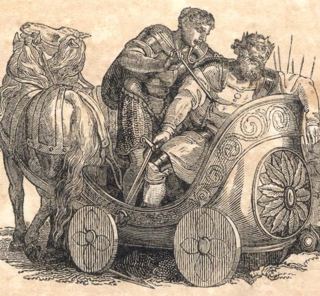 1 Kings Images - Ahab Dies