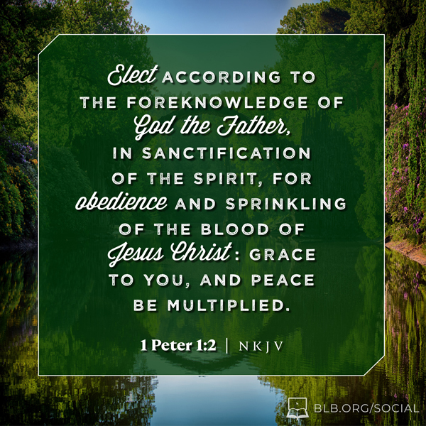1 Peter Images - 1 Peter 1:2 NKJV