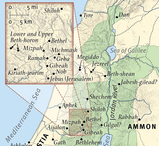 1 Samuel Images - The Setting of 1 Samuel
