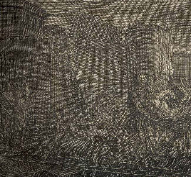 1 Samuel Images - Soldiers Taking the Bodies of Saul and His Sons to Jabesh