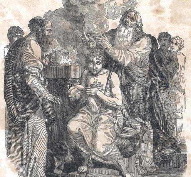 1 Samuel Images - Samuel Anointing David #1