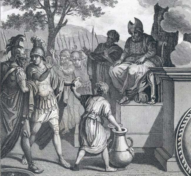 1 Samuel Images - The Fate Falls on Jonathan