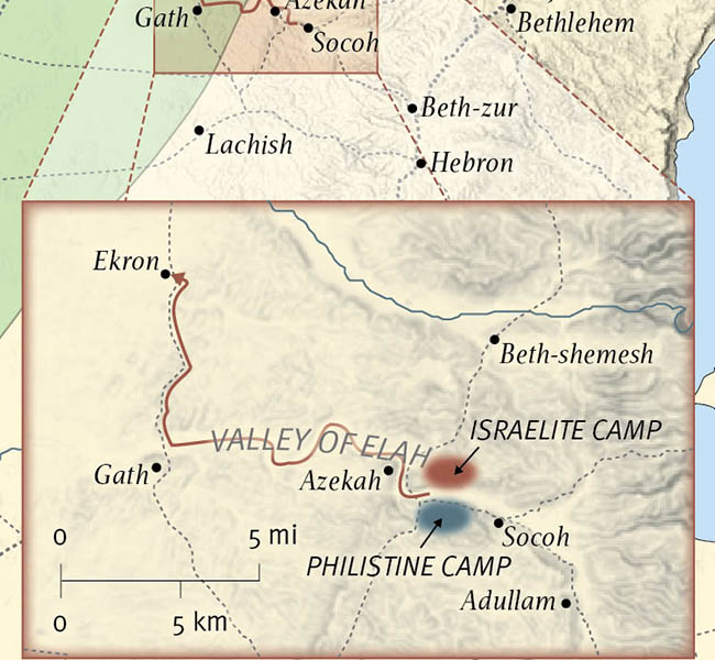 1 Samuel Images - The Battle at Elah