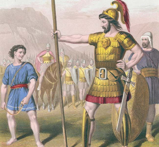 1 Samuel Images - David and Goliath