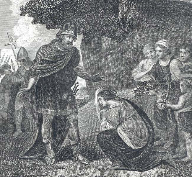1 Samuel Images - Abigail Bringing Presents to David