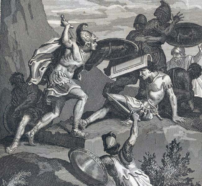 1 Samuel Images - Jonathan Defeats Philistines