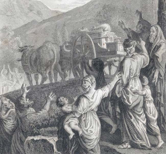 1 Samuel Images - Philistines Return the Ark