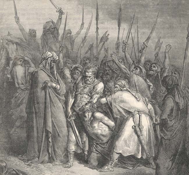 1 Samuel Images - Death of Agag