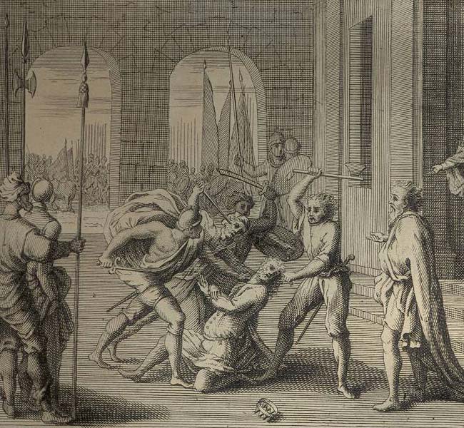 1 Samuel Images - Agag Is Chopped into Pieces