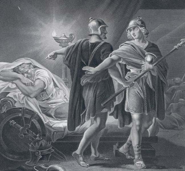 1 Samuel Images - David and Abishai