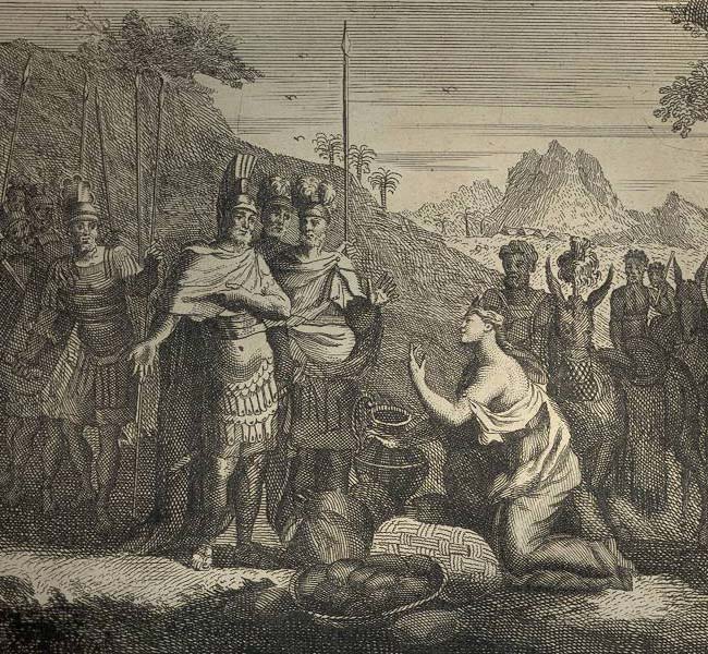 1 Samuel Images - Abigail Appeases David's Anger