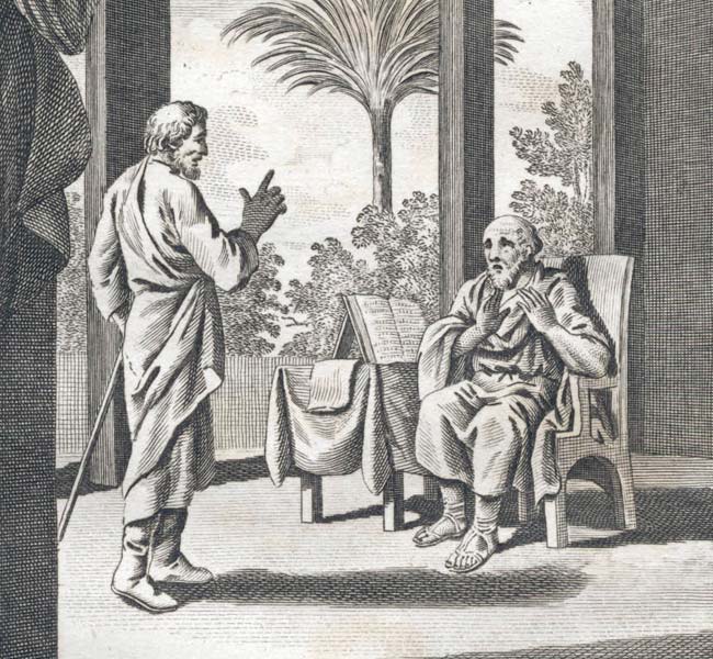 1 Samuel Images - Eli Reproved for His Imprudent Government