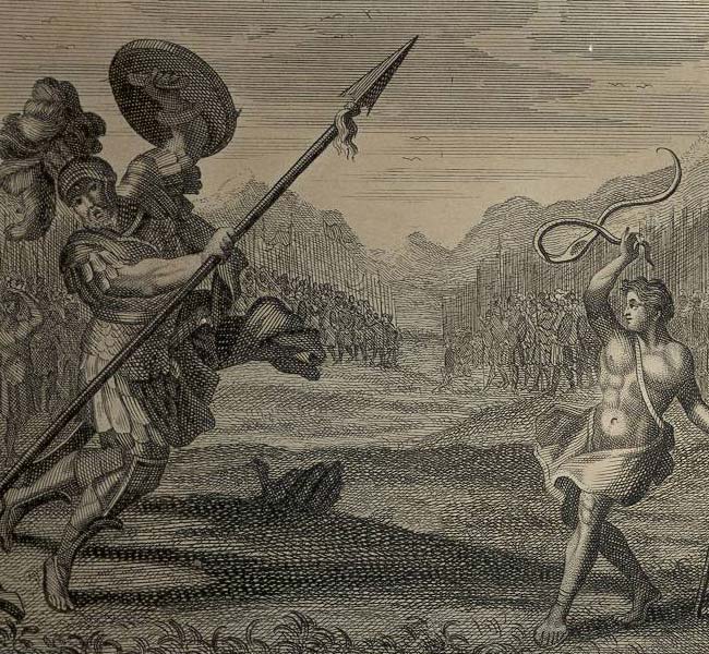1 Samuel Images - David and Goliath #1