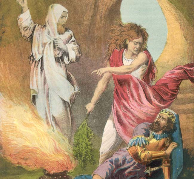 1 Samuel Images - Saul and the Witch of Endor