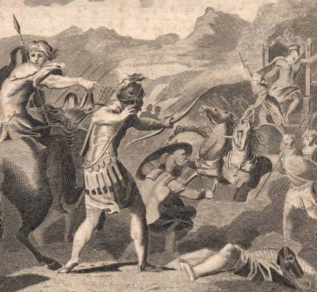 2 Chronicles Images - Ahab Slain
