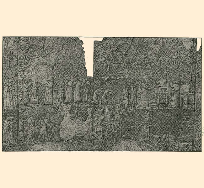 2 Chronicles Images - Capture of Lachish by Sennacherib (clay tablet)