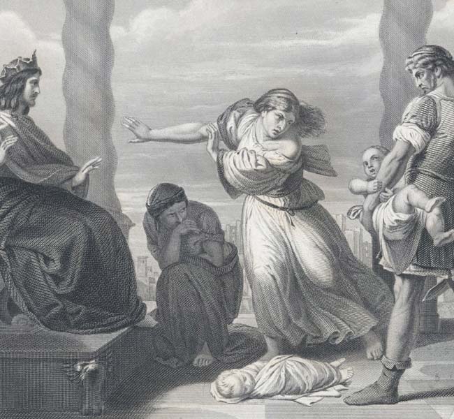 2 Chronicles Images - The Judgement of Solomon