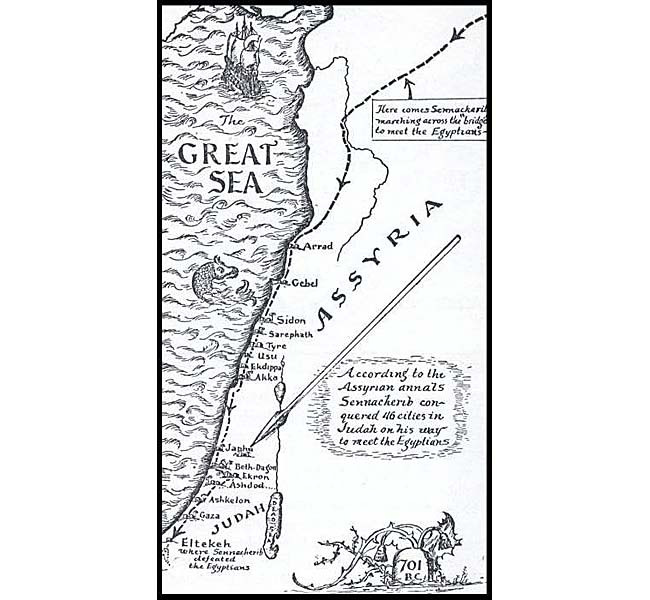 2 Chronicles Images - Sennacherib Defeats the Egyptians