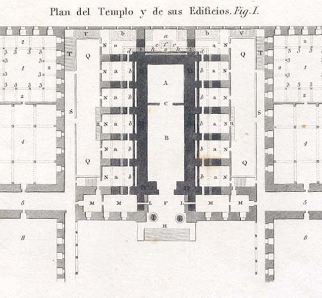 2 Chronicles Images - Plan of the Temple and of Its Buildings