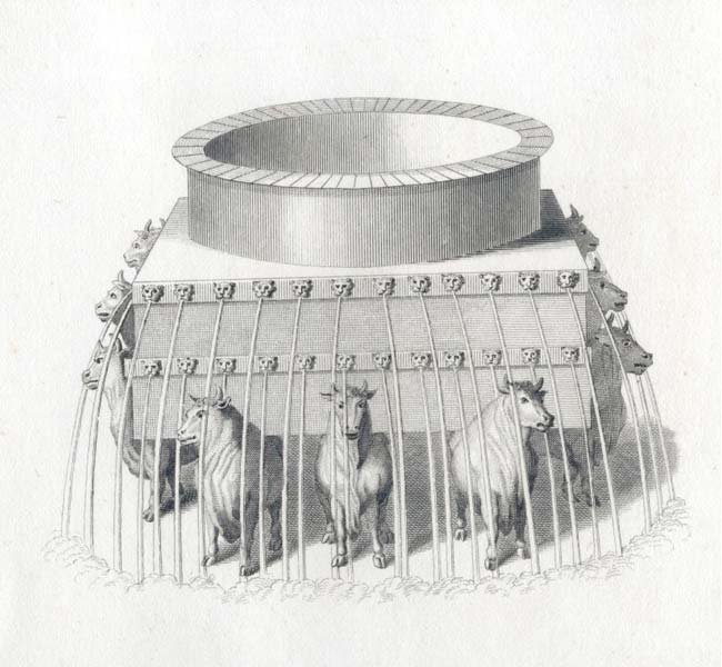 2 Chronicles Images - Sea of Brass (Jewish)