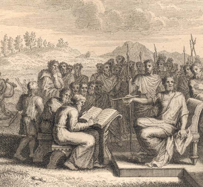 2 Chronicles Images - Josiah Listens to the Book of the Law