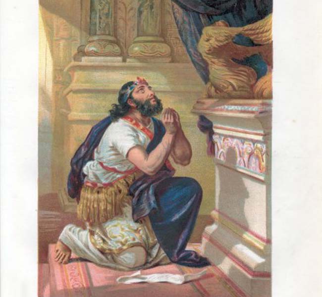 2 Chronicles Images - King Hezekiah Spreads His Case before the Lord.