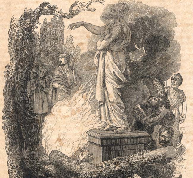 2 Chronicles Images - Josiah Destroying the Idols