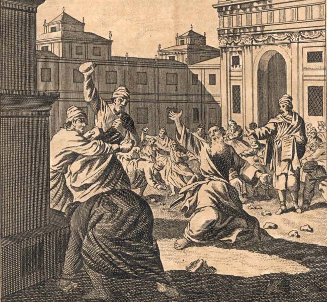 2 Chronicles Images - Zechariah Stoned to Death