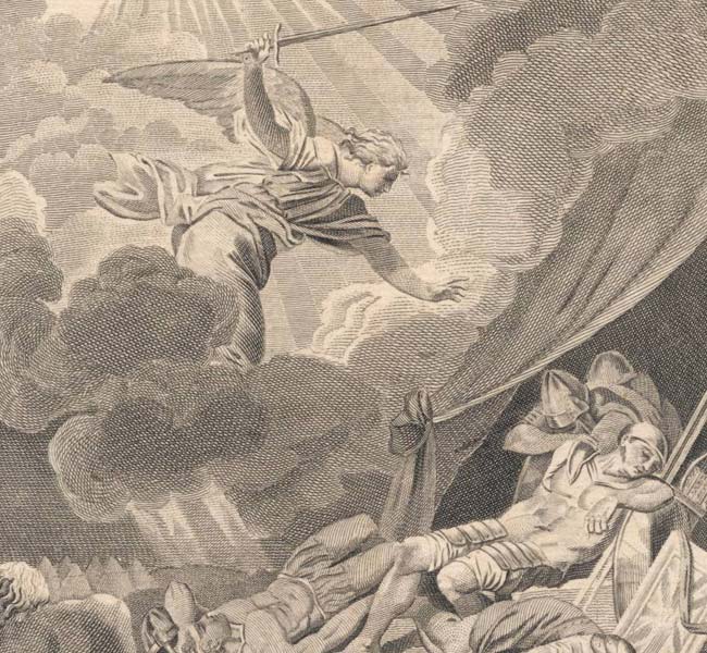 2 Chronicles Images - An Angel Destroys the Assyrians
