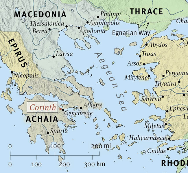2 Corinthians Images - The Setting of 2 Corinthians