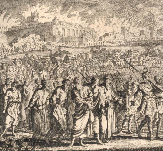 2 Kings Images - Jerusalem Is Burned and the Jews Are Taken Captive
