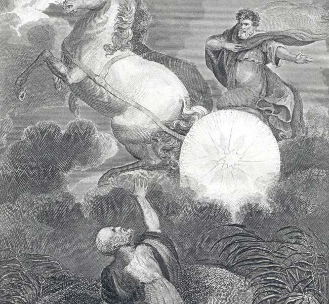 2 Kings Images - Elijah Taken into Heaven