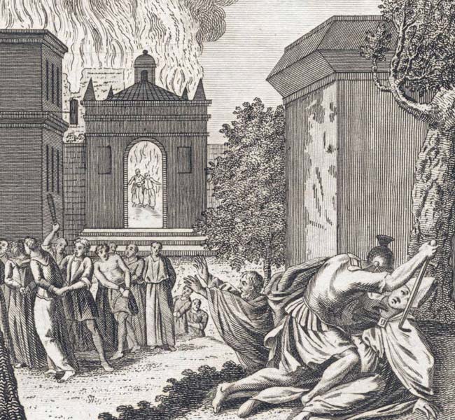 2 Kings Images - Mattan the Priest of Baal Slain
