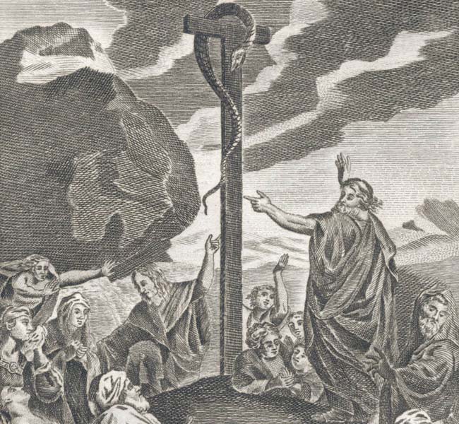 2 Kings Images - The Brazen Serpent, Appointed to Heal the Disobedient Jews