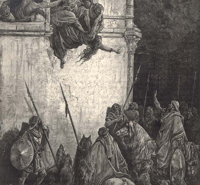 2 Kings Images - The Death of Jezebel