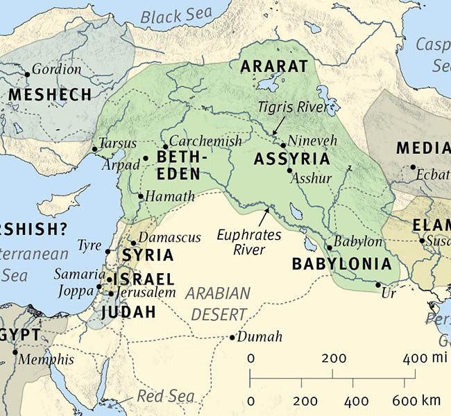 2 Kings Images - The Setting of Jonah