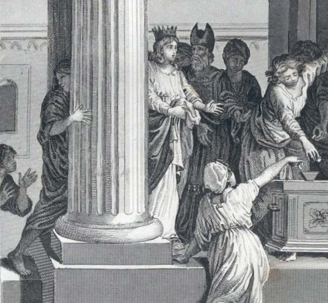 2 Kings Images - Joash Repairs the House of the Lord.