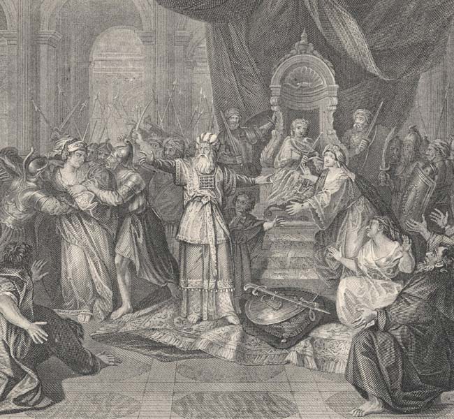 2 Kings Images - The Infant Joash Proclaimed King