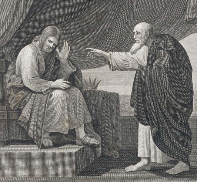 2 Samuel Images - Nathan Rebuking David