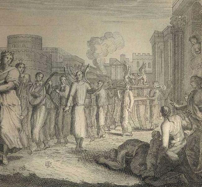 2 Samuel Images - David Dances before the Lord