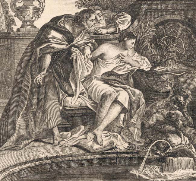2 Samuel Images - Messengers Sent to Require the Attendance of Bathsheba on King David