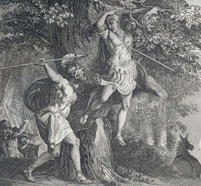 2 Samuel Images - The Death of Absalom #1