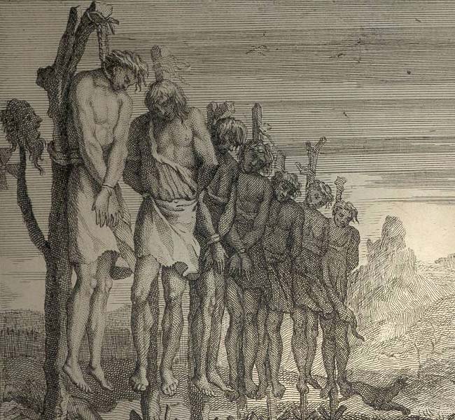 2 Samuel Images - Seven of Saul's Descendents Are Hung